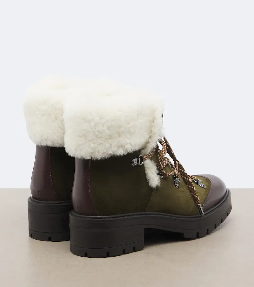 Aquazzura Val Disere suede lace-up boots | Thumbnail 4