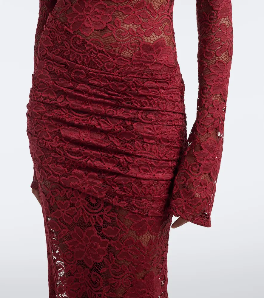 Bananhot Francisca guipure lace gown | Thumbnail 3