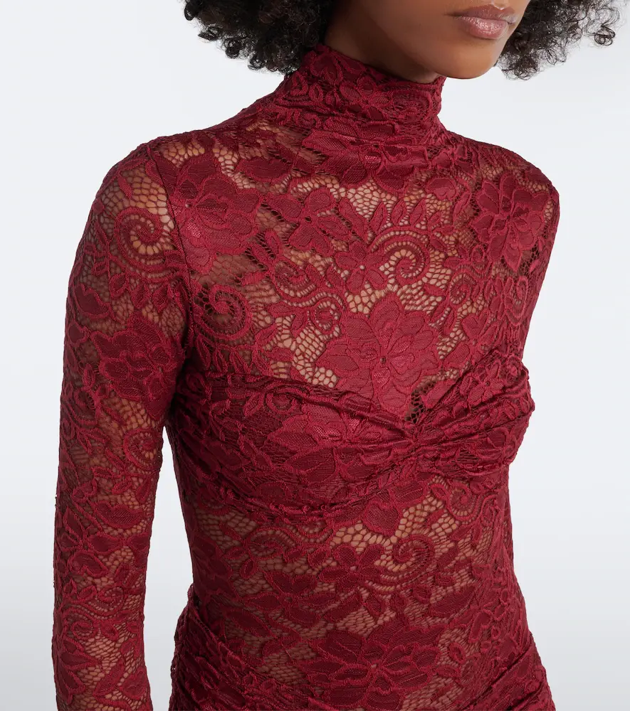 Bananhot Francisca guipure lace gown | Thumbnail 5