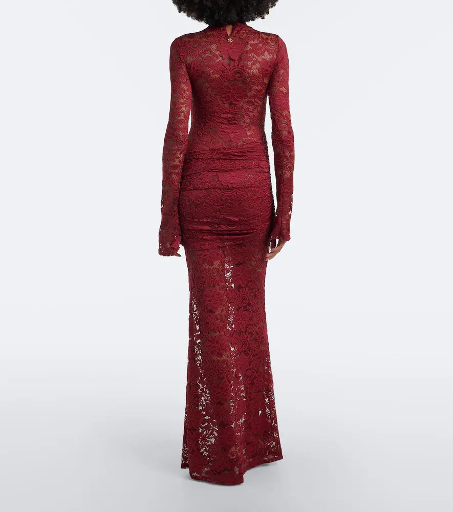Bananhot Francisca guipure lace gown | Thumbnail 6