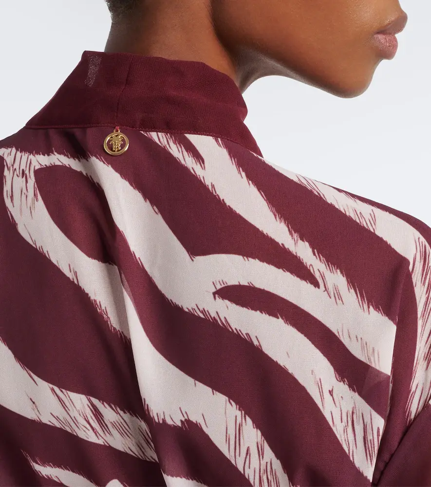 Bananhot Jim zebra-print beach cover-up | Thumbnail 3