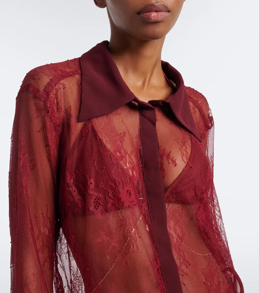 Bananhot Allen lace shirt | Thumbnail 2