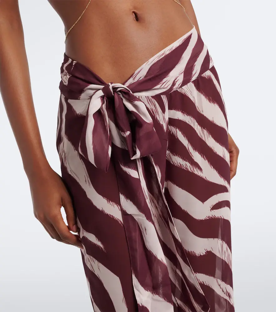 Bananhot Bowie zebra-pants wide-leg pants | Thumbnail 2 Bananhot Bowie zebra-pants wide-leg pants | Thumbnail 2