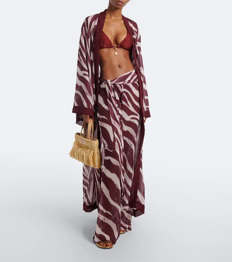 Bananhot Bowie zebra-pants wide-leg pants | Thumbnail 3 Bananhot Bowie zebra-pants wide-leg pants | Thumbnail 3