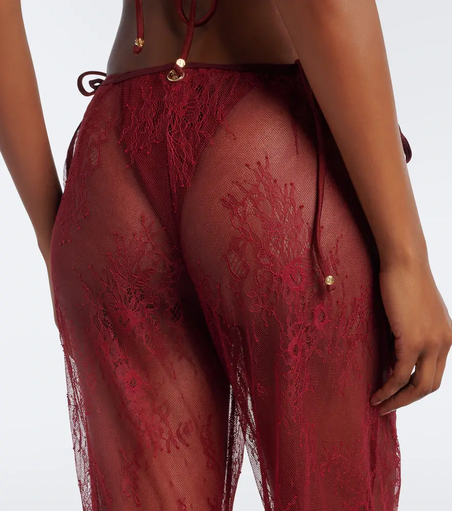 Bananhot Allen lace wide-leg pants | Thumbnail 4 Bananhot Allen lace wide-leg pants | Thumbnail 4