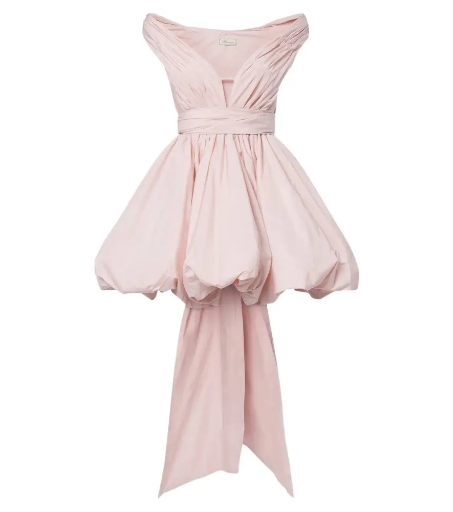 Off-shoulder minidress