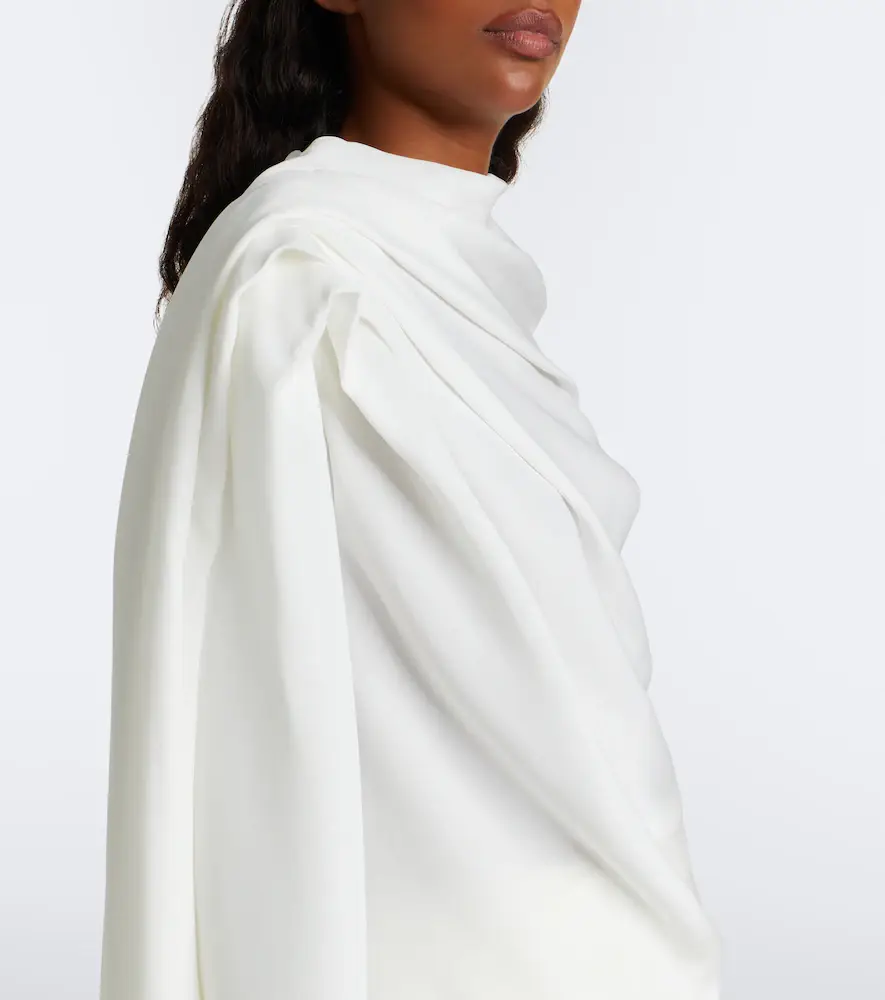 Tove Maevi draped caped silk top | Thumbnail 5 Tove Maevi draped caped silk top | Thumbnail 5