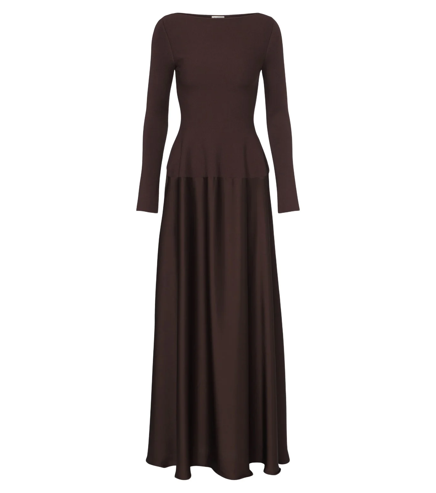 Paola knitted satin gown Paola knitted satin gown