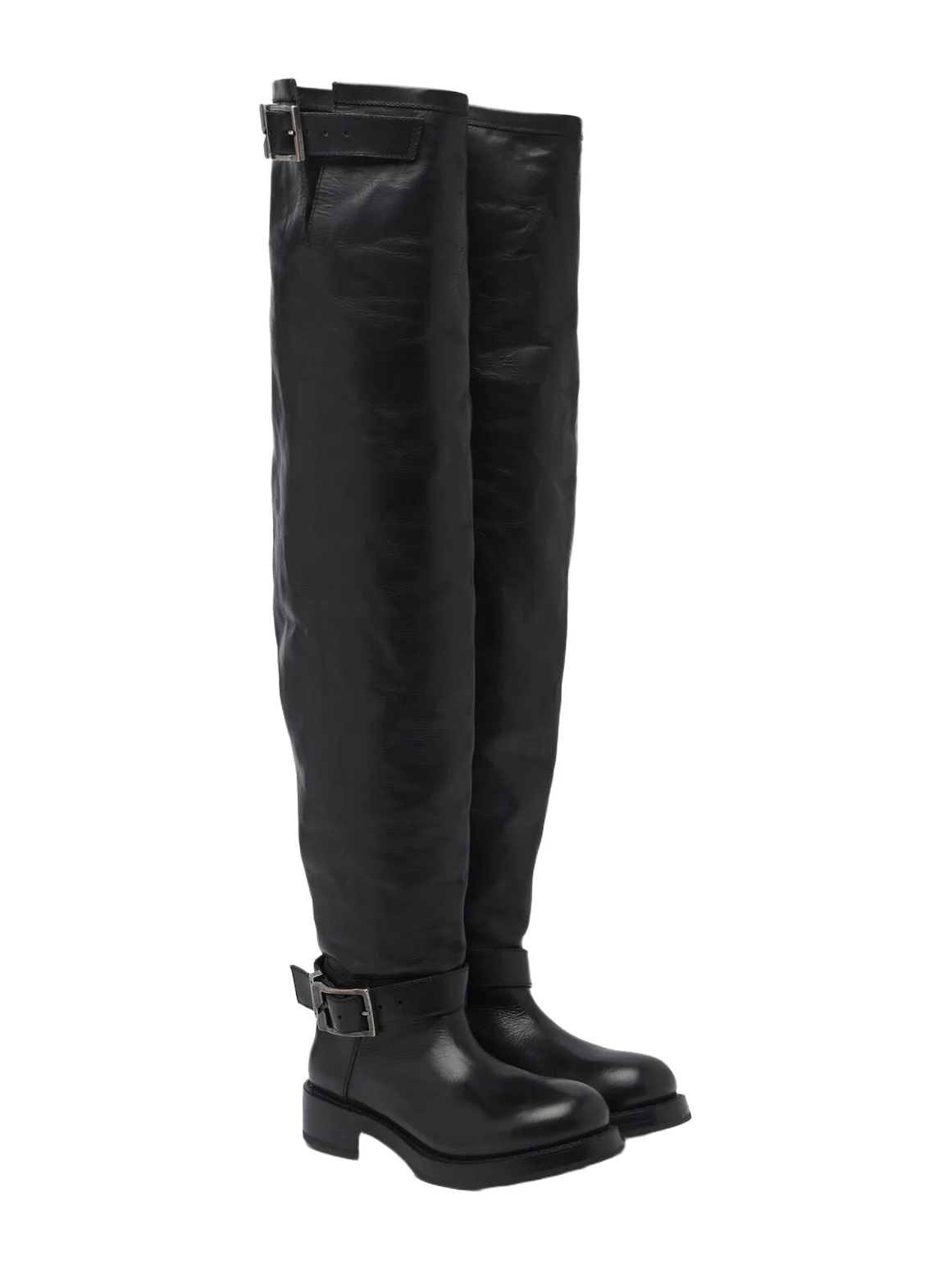 Balenciaga Leather over-the-knee boots