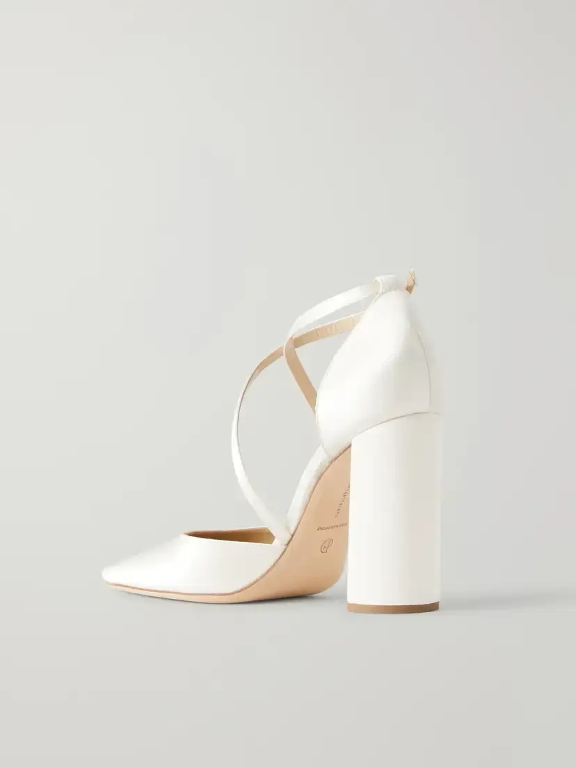 Danielle Frankel Joan 100 Satin Pumps | Thumbnail 3