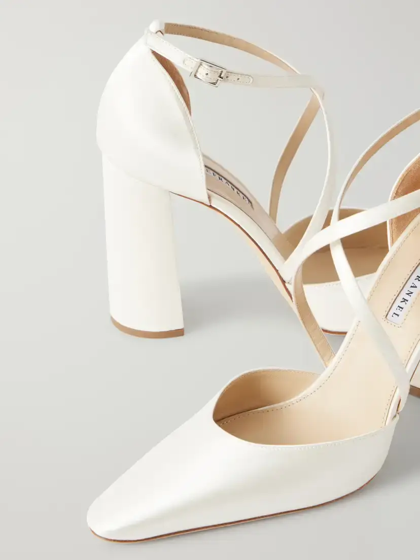Danielle Frankel Joan 100 Satin Pumps | Thumbnail 5