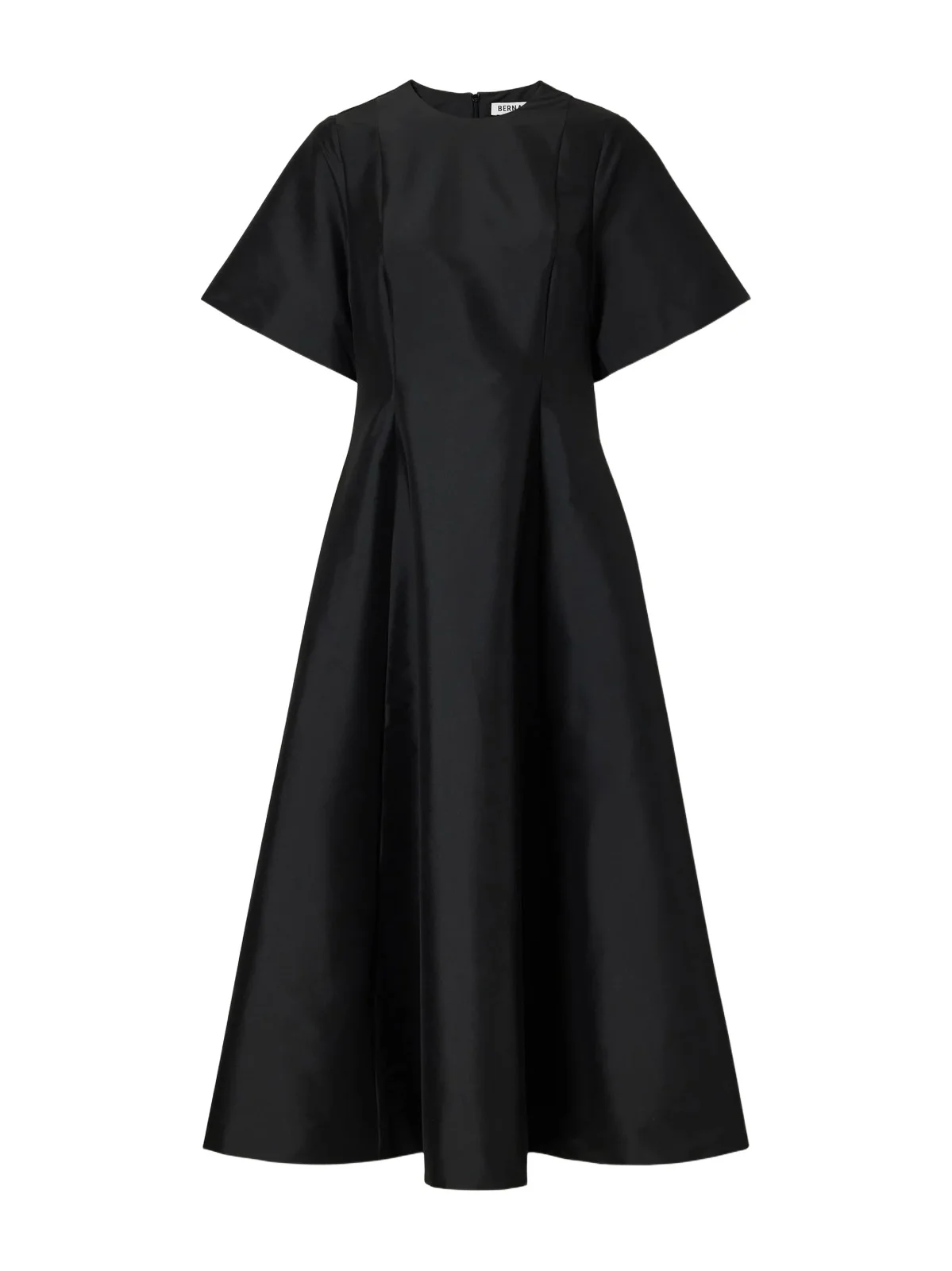 BERNADETTE Madeline Paneled Taffeta Midi Dress