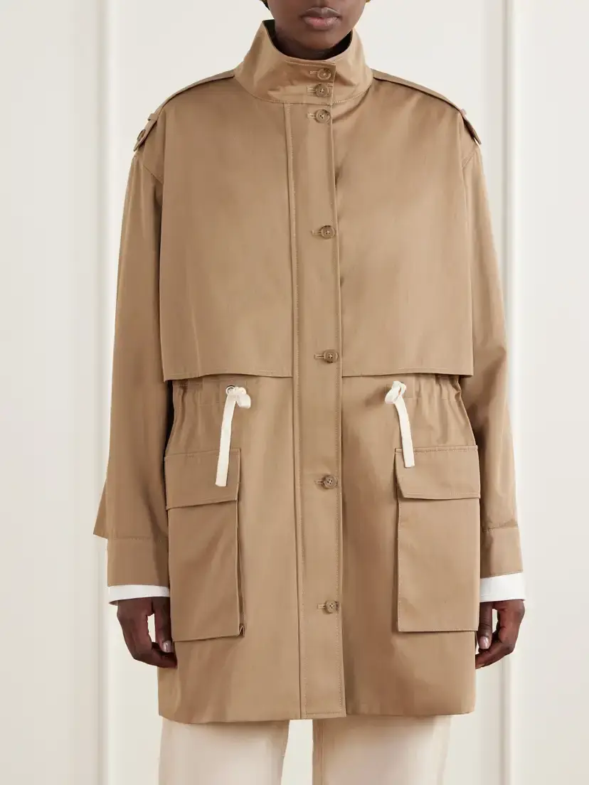 TWP Drawing Conclusions Drawstring Cotton-twill Jacket | Thumbnail 3 TWP Drawing Conclusions Drawstring Cotton-twill Jacket | Thumbnail 3