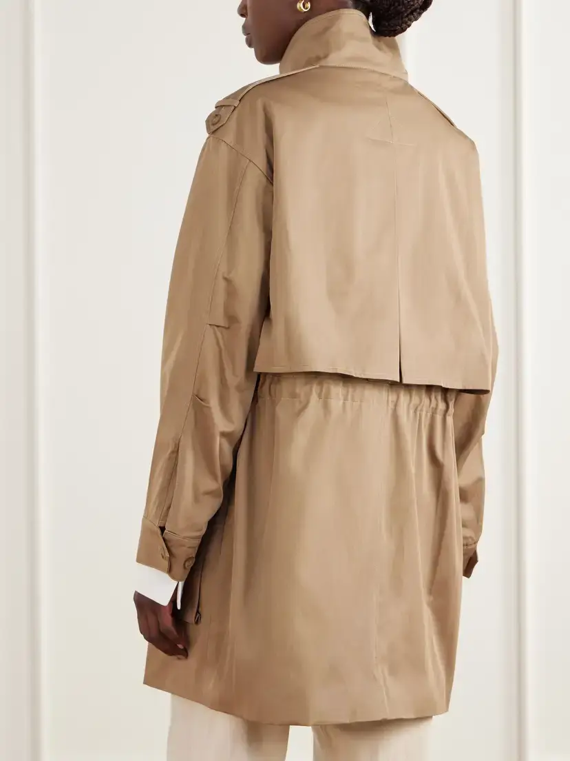 TWP Drawing Conclusions Drawstring Cotton-twill Jacket | Thumbnail 4 TWP Drawing Conclusions Drawstring Cotton-twill Jacket | Thumbnail 4