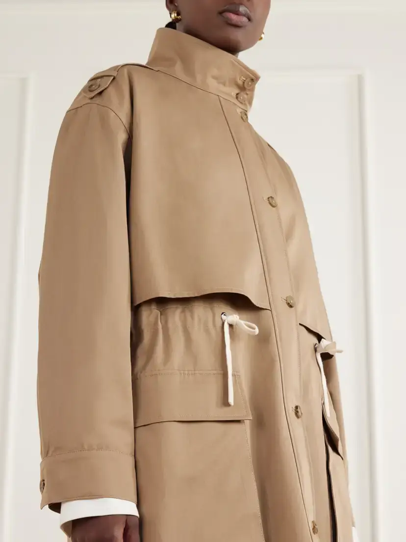 TWP Drawing Conclusions Drawstring Cotton-twill Jacket | Thumbnail 5 TWP Drawing Conclusions Drawstring Cotton-twill Jacket | Thumbnail 5