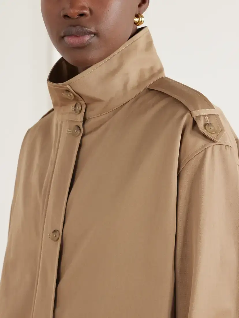 TWP Drawing Conclusions Drawstring Cotton-twill Jacket | Thumbnail 6 TWP Drawing Conclusions Drawstring Cotton-twill Jacket | Thumbnail 6