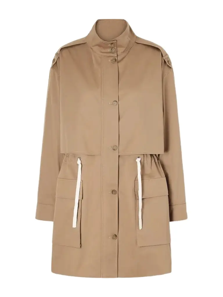 TWP Drawing Conclusions Drawstring Cotton-twill Jacket