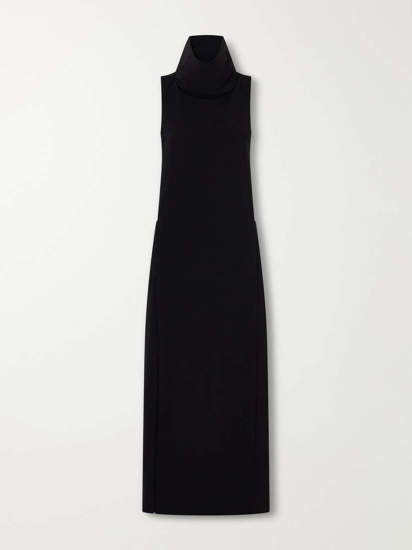 Cut-out Crepe Maxi Dress Cut-out Crepe Maxi Dress