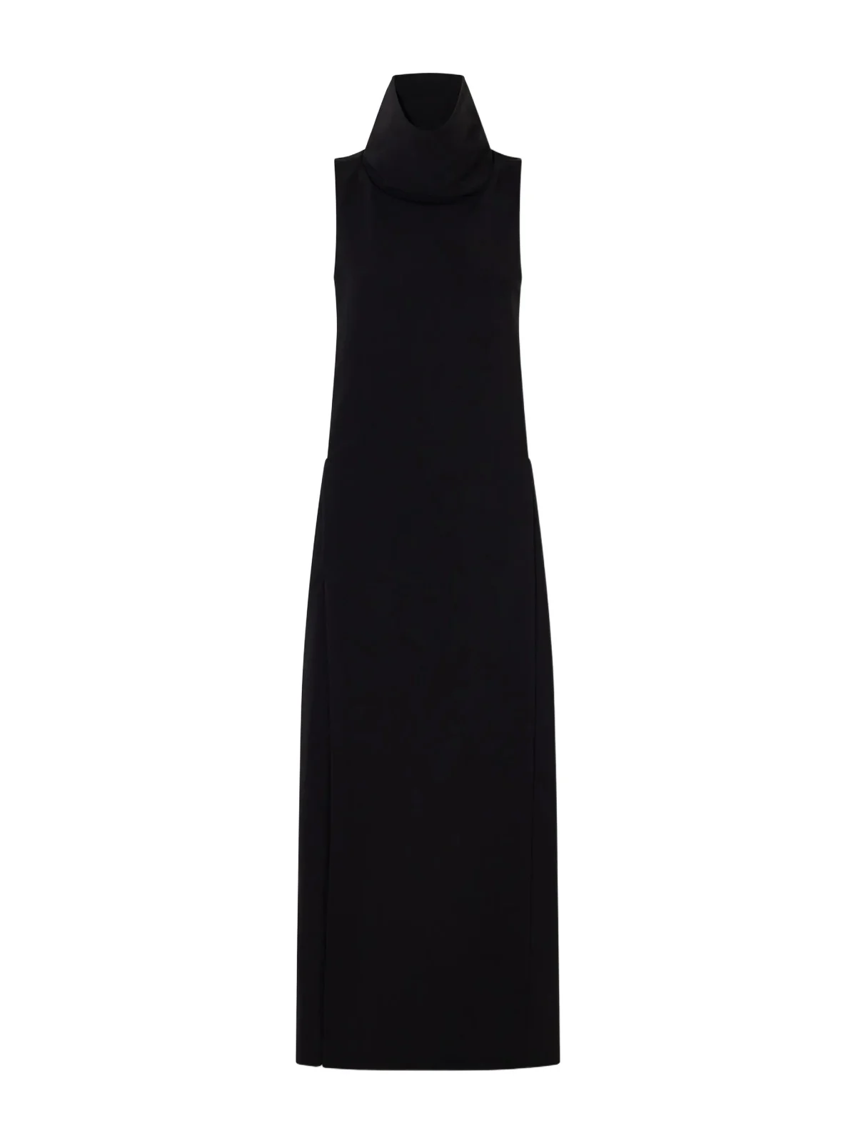 Cut-out Crepe Maxi Dress