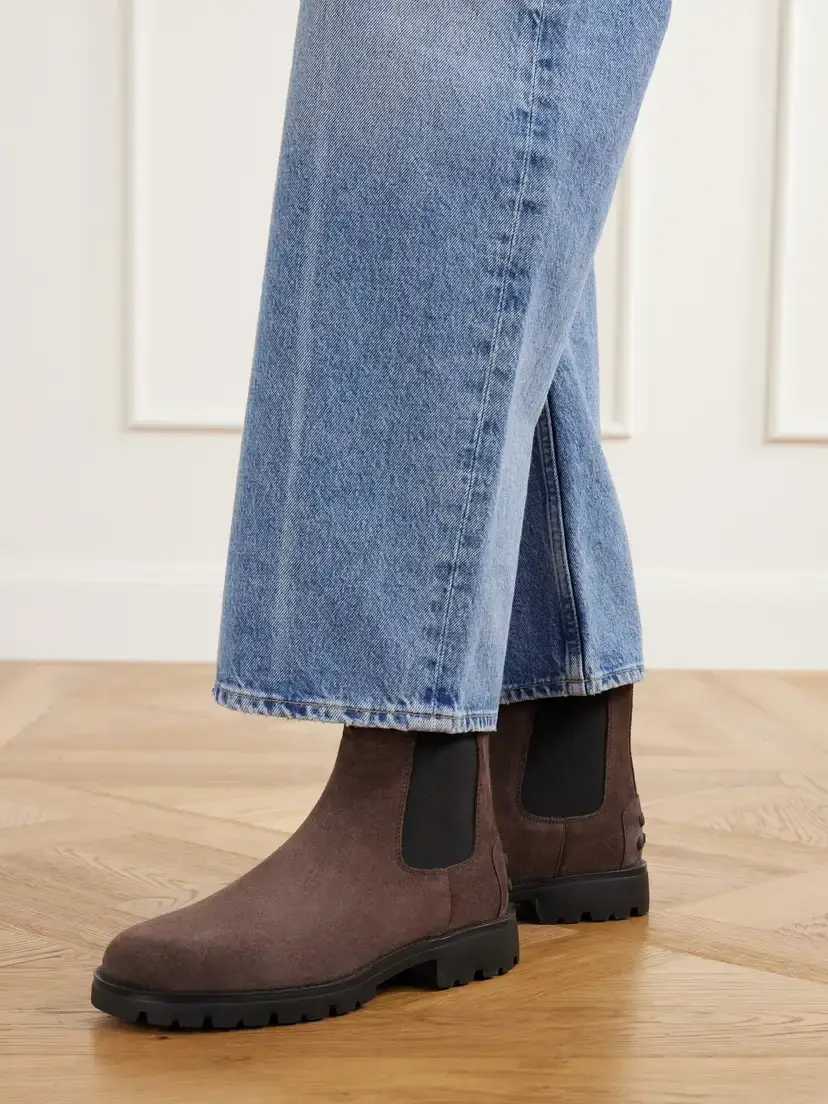 Tod's Gomma Suede Ankle Boots | Thumbnail 2 Tod's Gomma Suede Ankle Boots | Thumbnail 2