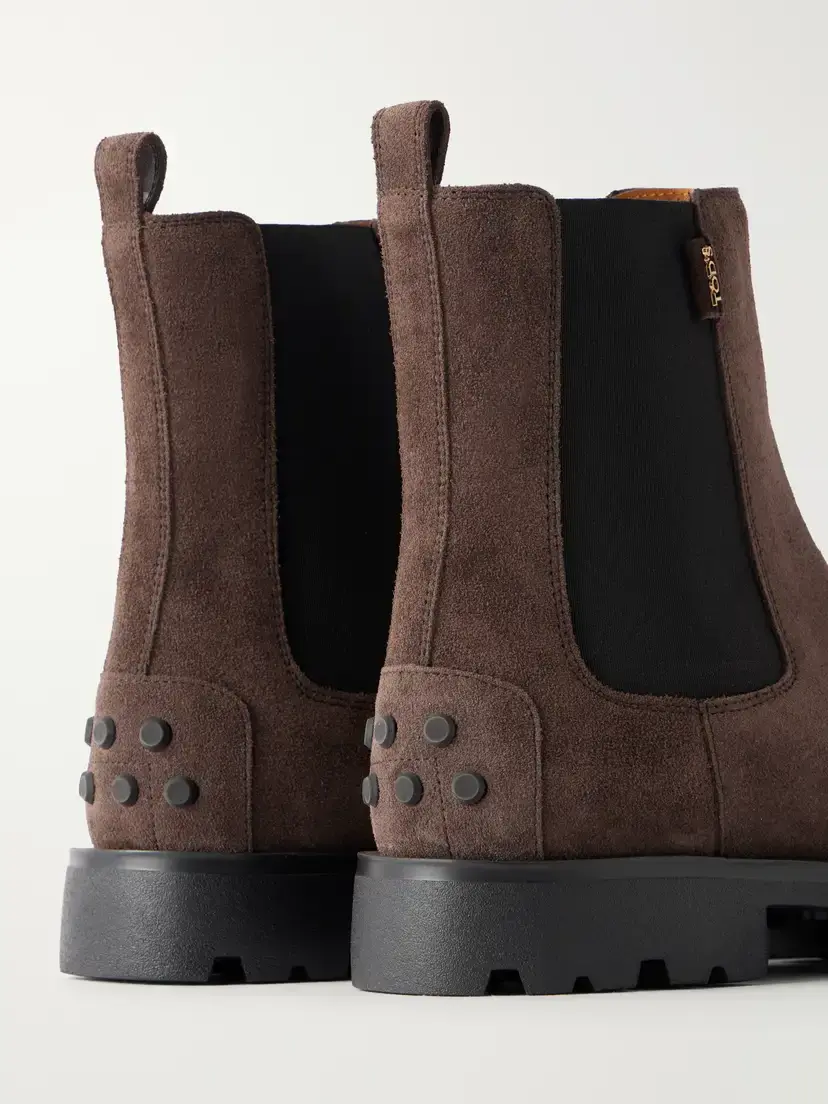 Tod's Gomma Suede Ankle Boots | Thumbnail 5 Tod's Gomma Suede Ankle Boots | Thumbnail 5