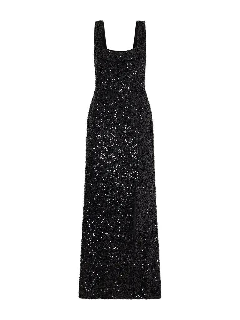 Sequin-embellished Tulle Gown Sequin-embellished Tulle Gown