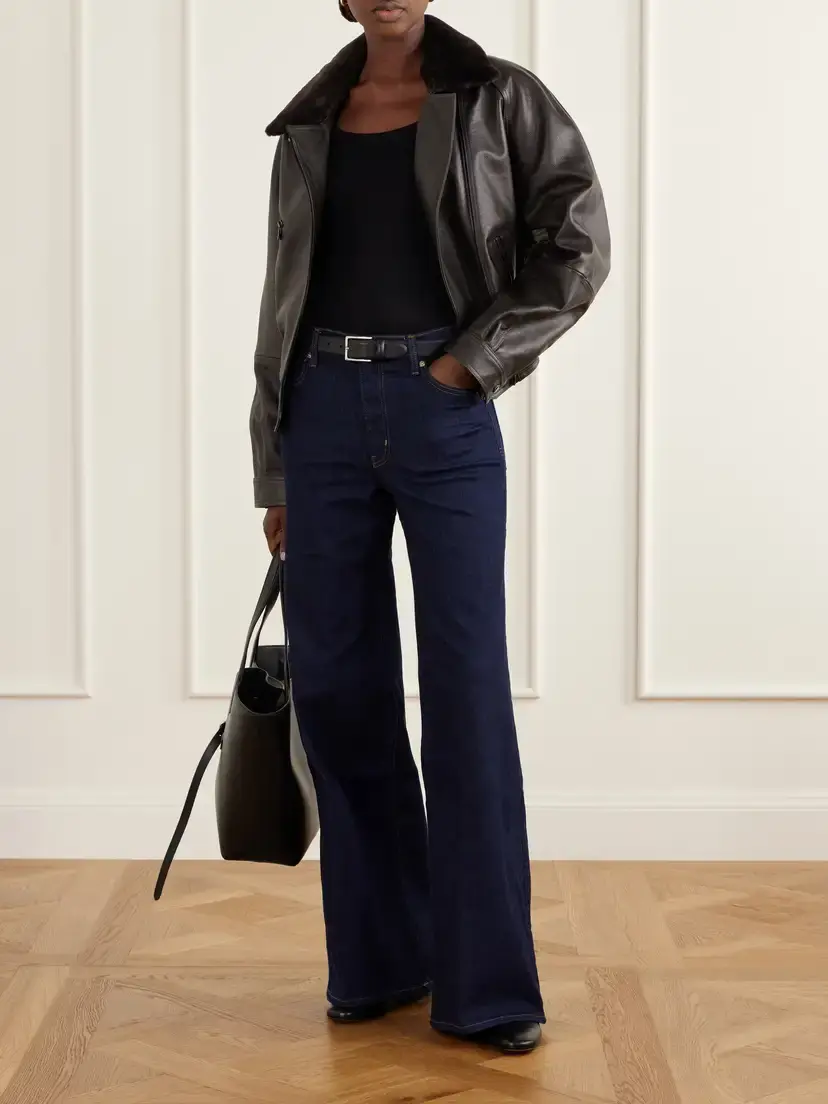 Frame The Palace High-rise Wide-leg Jeans | Thumbnail 2 Frame The Palace High-rise Wide-leg Jeans | Thumbnail 2