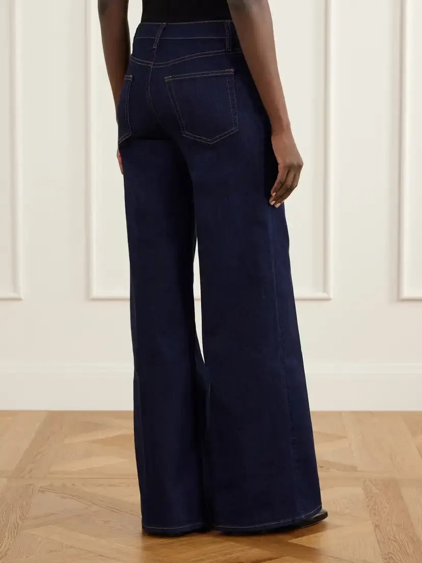 Frame The Palace High-rise Wide-leg Jeans | Thumbnail 4 Frame The Palace High-rise Wide-leg Jeans | Thumbnail 4