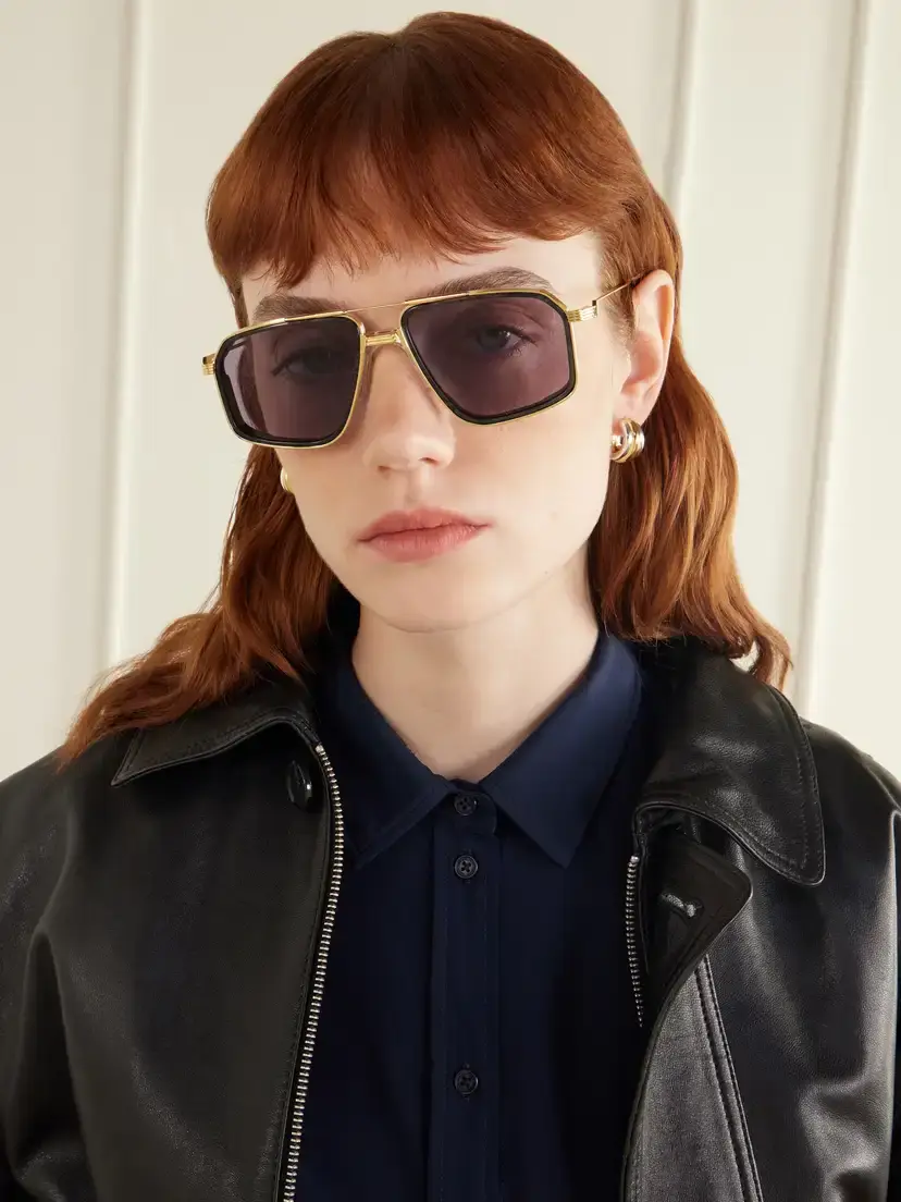 Jacques Marie Mage Jagger Aviator-style Titanium Sunglasses | Thumbnail 2 Jacques Marie Mage Jagger Aviator-style Titanium Sunglasses | Thumbnail 2