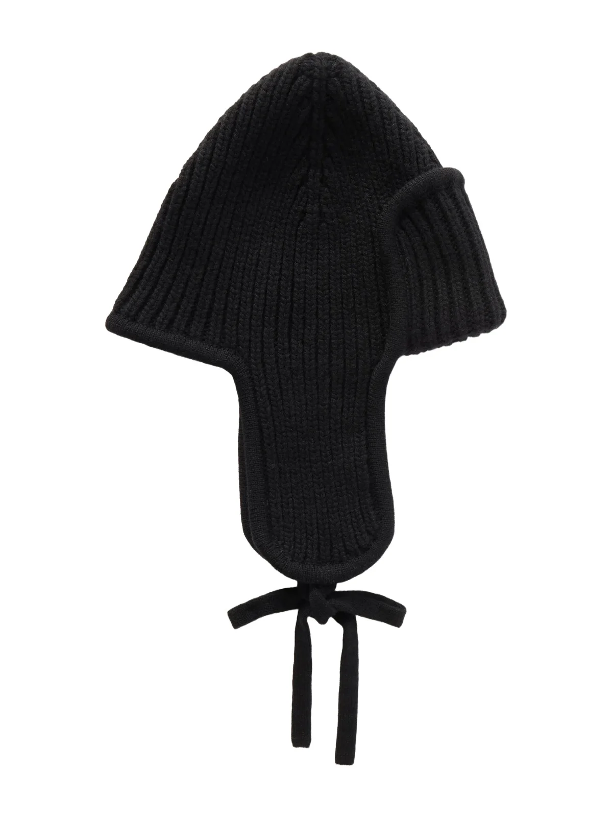 Johnstons of Elgin Dewar Ribbed Cashmere Trapper Hat