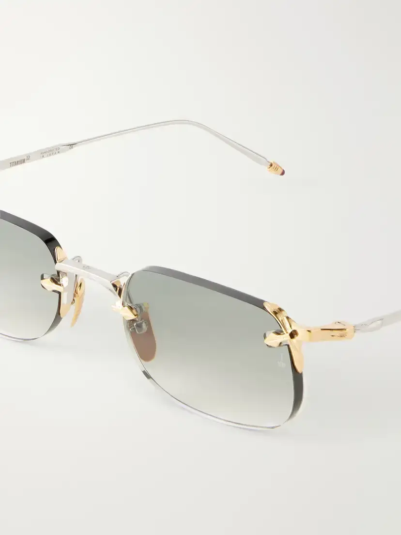 Jacques Marie Mage Fonda Rimless Square-frame Titanium Sunglasses | Thumbnail 4 Jacques Marie Mage Fonda Rimless Square-frame Titanium Sunglasses | Thumbnail 4