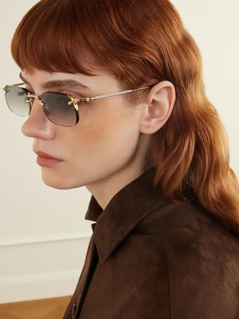 Jacques Marie Mage Fonda Rimless Square-frame Titanium Sunglasses | Thumbnail 5 Jacques Marie Mage Fonda Rimless Square-frame Titanium Sunglasses | Thumbnail 5