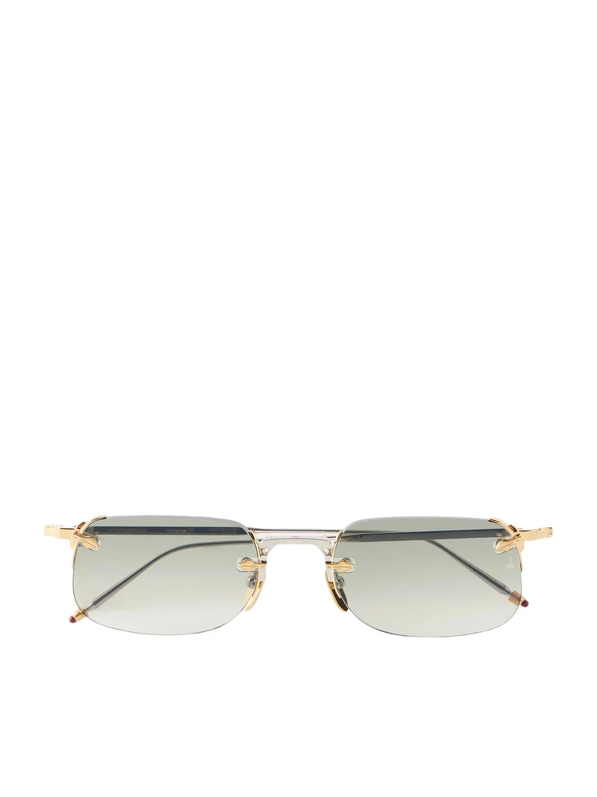 Jacques Marie Mage Fonda Rimless Square-frame Titanium Sunglasses