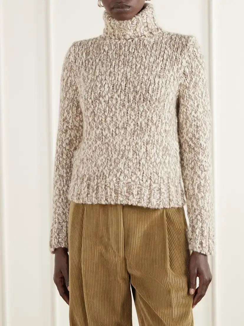 RRL Marled Wool-blend Sweater | Thumbnail 3 RRL Marled Wool-blend Sweater | Thumbnail 3