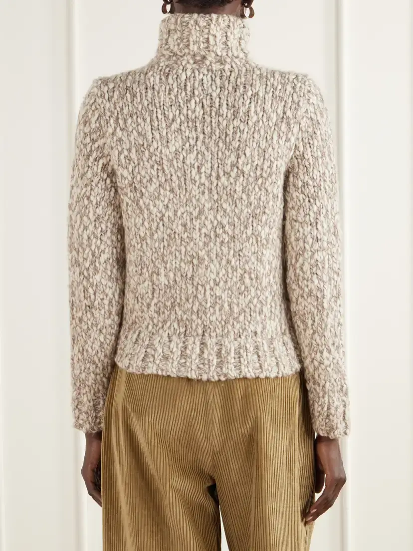 RRL Marled Wool-blend Sweater | Thumbnail 4 RRL Marled Wool-blend Sweater | Thumbnail 4
