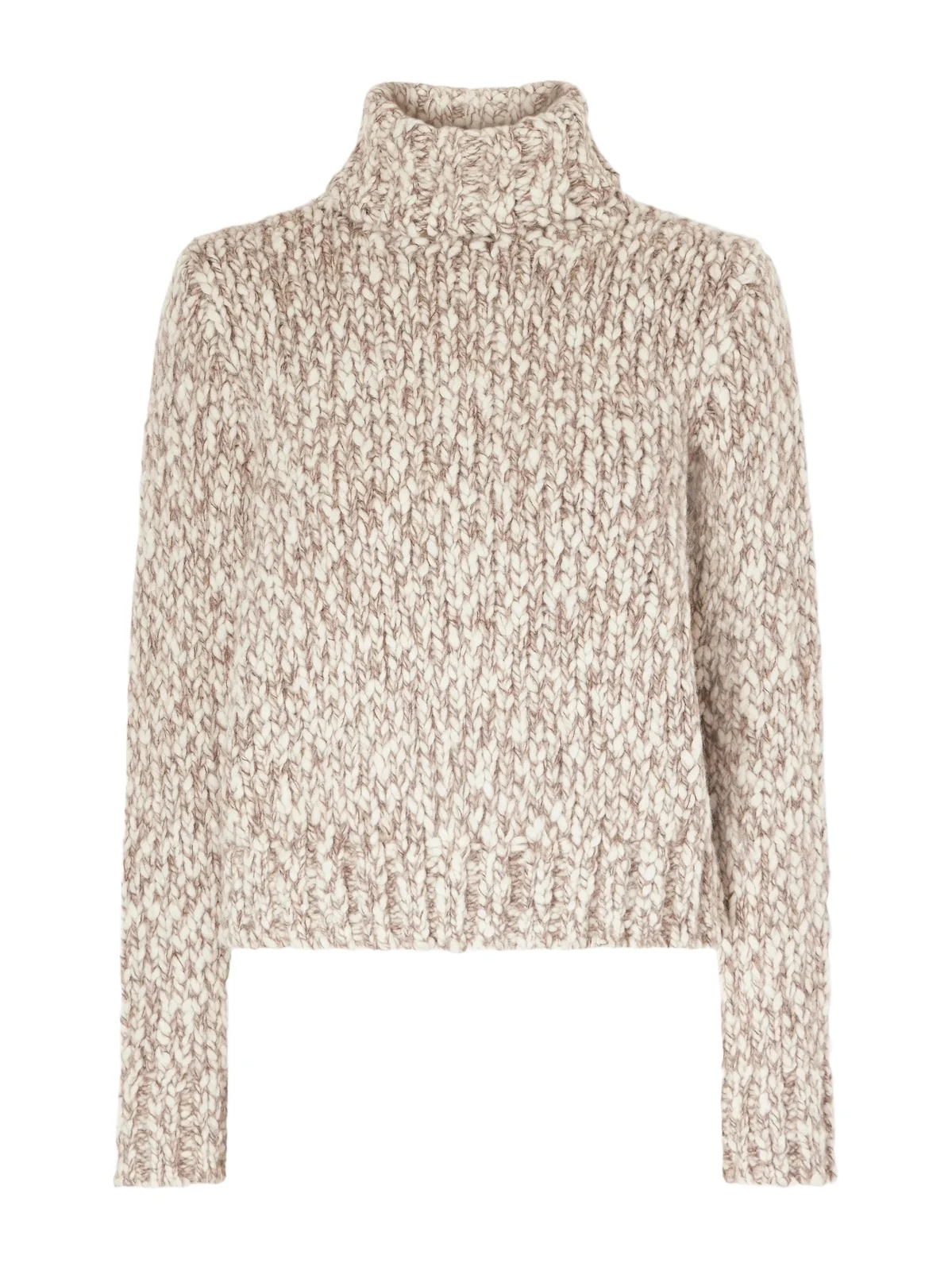 Marled Wool-blend Sweater Marled Wool-blend Sweater