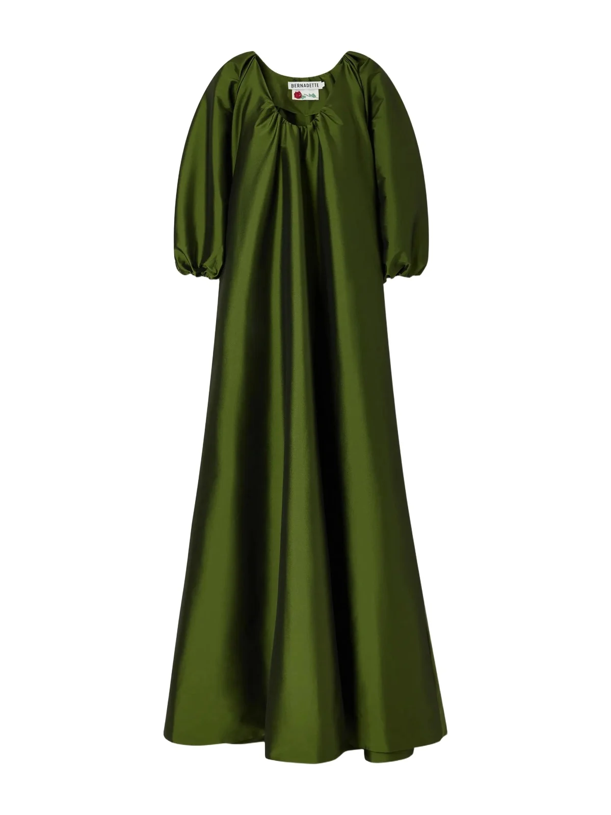 George Gathered Taffeta Gown George Gathered Taffeta Gown
