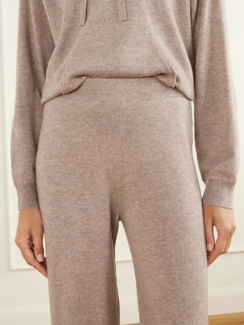 Allude Striped Wool And Cashmere-blend Hoodie And Wide-leg Pants Set | Thumbnail 5 Allude Striped Wool And Cashmere-blend Hoodie And Wide-leg Pants Set | Thumbnail 5