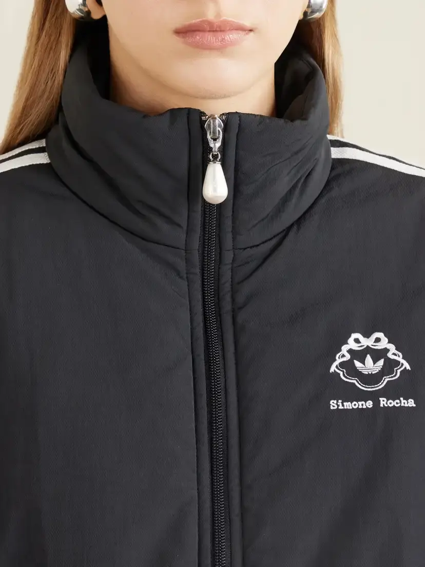Simone Rocha + Adidas Originals Firebird Logo-embroidered Padded Shell Jacket | Thumbnail 5 Simone Rocha + Adidas Originals Firebird Logo-embroidered Padded Shell Jacket | Thumbnail 5