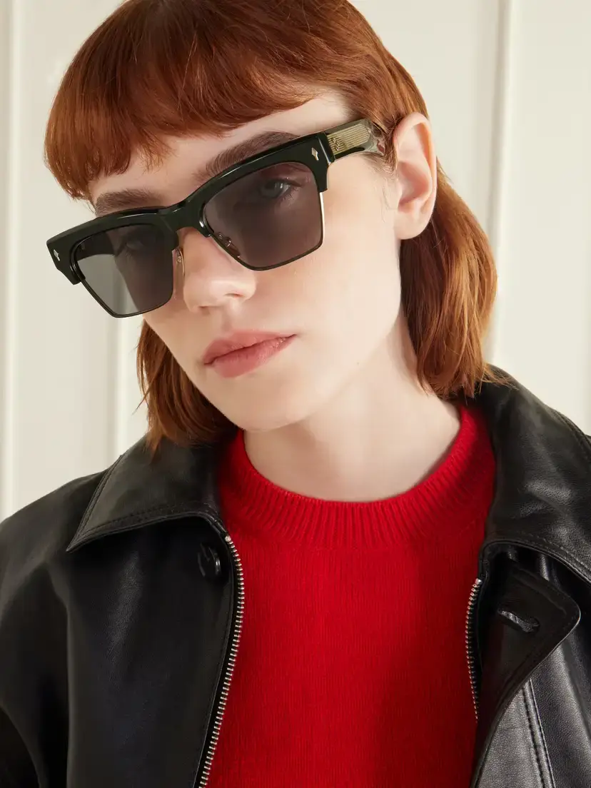 Jacques Marie Mage Bugsy D-frame Acetate Sunglasses | Thumbnail 2 Jacques Marie Mage Bugsy D-frame Acetate Sunglasses | Thumbnail 2