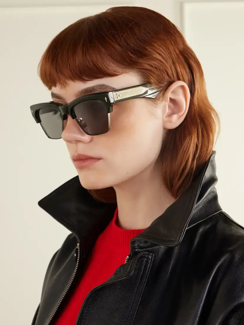 Jacques Marie Mage Bugsy D-frame Acetate Sunglasses | Thumbnail 5 Jacques Marie Mage Bugsy D-frame Acetate Sunglasses | Thumbnail 5