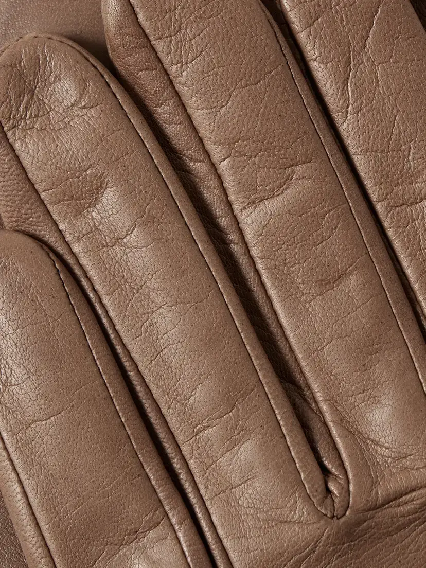 Agnelle Celia Leather Gloves | Thumbnail 3 Agnelle Celia Leather Gloves | Thumbnail 3