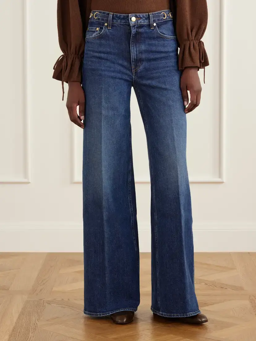 Ulla Johnson The Stretch Valory Flare High-rise Jeans | Thumbnail 3 Ulla Johnson The Stretch Valory Flare High-rise Jeans | Thumbnail 3