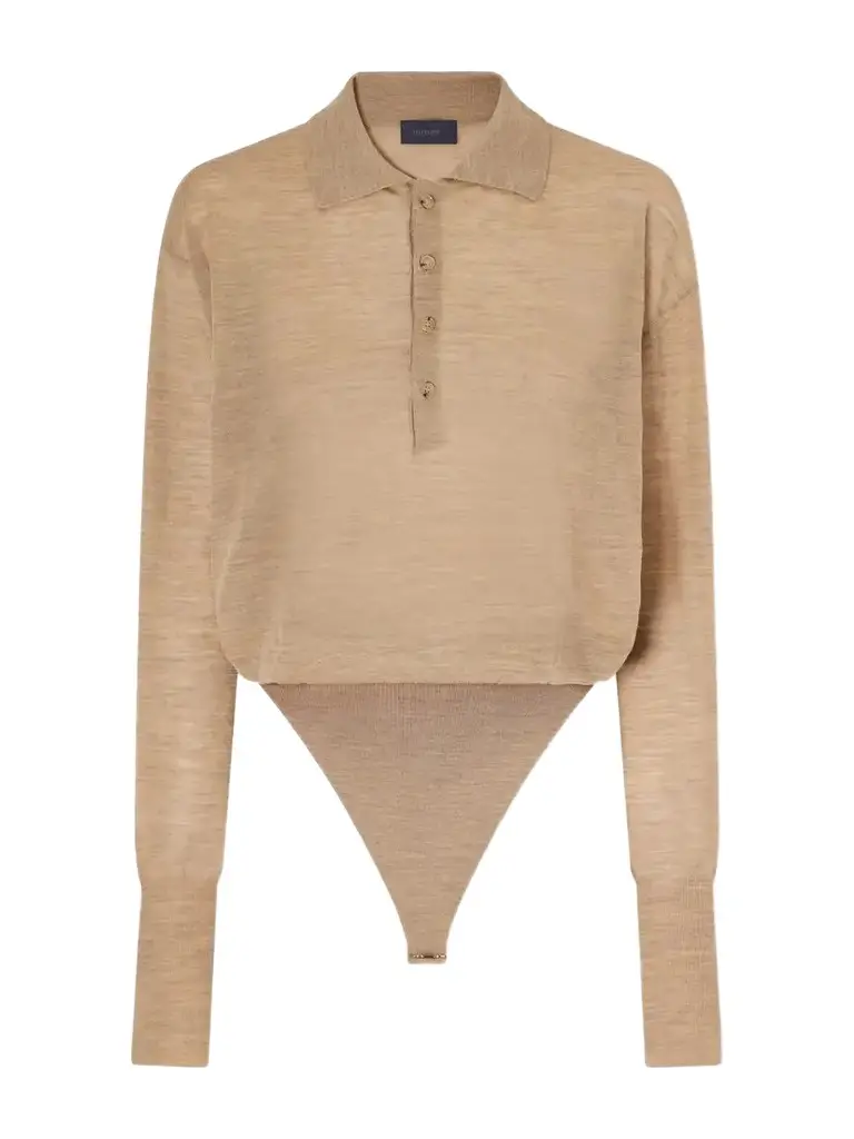 Haikure Millie Stretch-knit Jersey Bodysuit