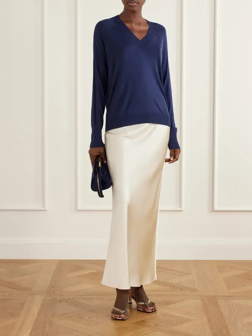 Joseph Gallow Silk Sweater | Thumbnail 2 Joseph Gallow Silk Sweater | Thumbnail 2