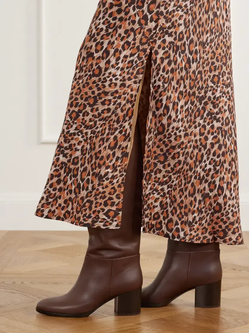 ALIX OF BOHEMIA Lyra Leopard-print Silk-crepe De Chine Maxi Skirt | Thumbnail 5 ALIX OF BOHEMIA Lyra Leopard-print Silk-crepe De Chine Maxi Skirt | Thumbnail 5