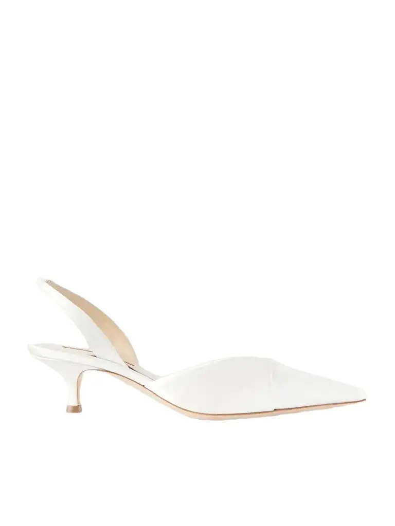 Danielle Frankel Alexa 50 Satin Slingback Pumps