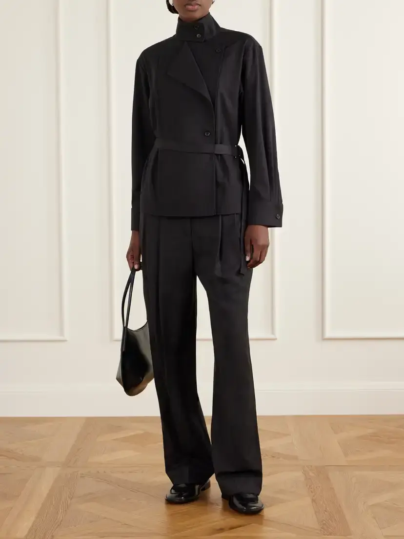 TWP The Last Chapter Belted Wool-blend Twill Jacket | Thumbnail 2