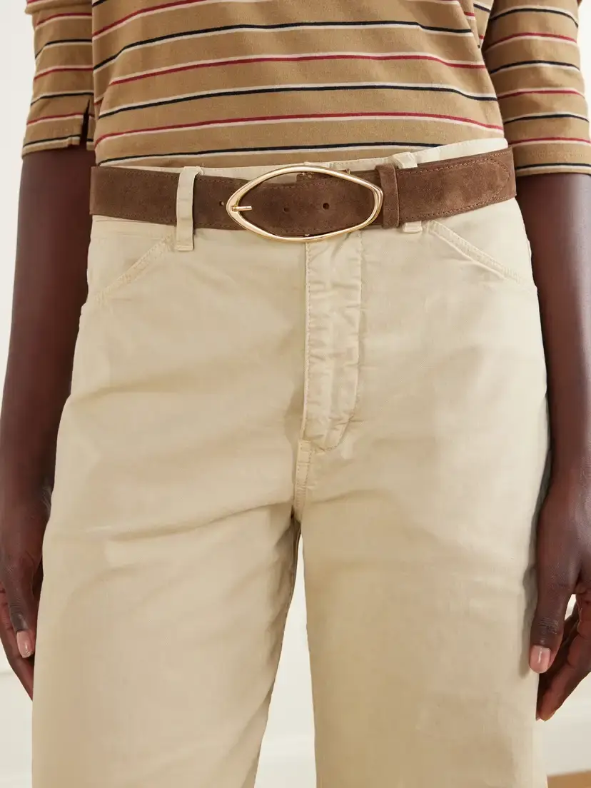 AMANU The Skinny Grumeti Suede Belt | Thumbnail 2 AMANU The Skinny Grumeti Suede Belt | Thumbnail 2
