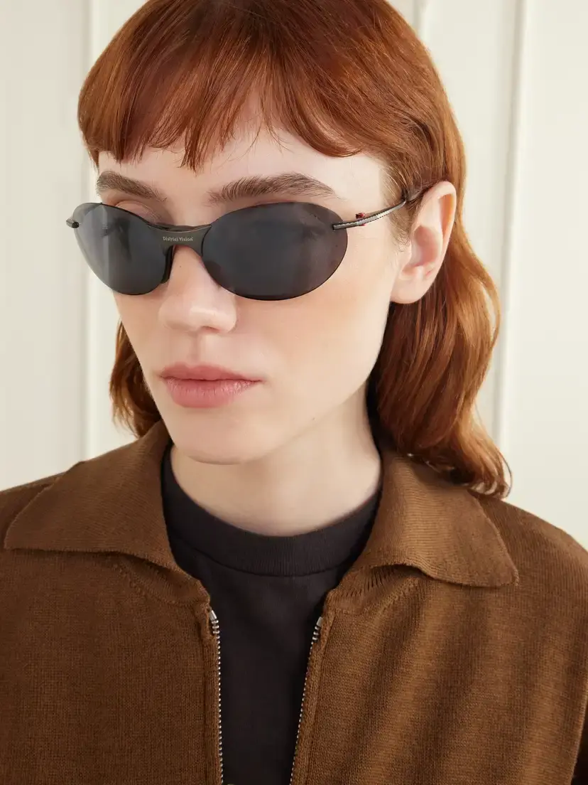 District Vision Mami Vantage Rimless D-frame Titanium Sunglasses | Thumbnail 2 District Vision Mami Vantage Rimless D-frame Titanium Sunglasses | Thumbnail 2